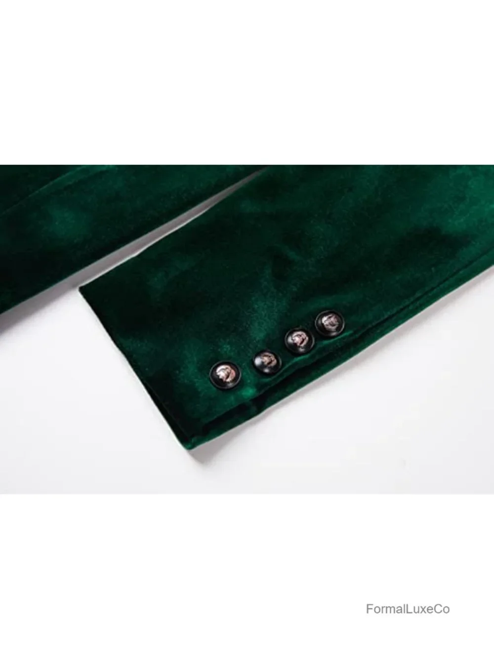 Slim Fit Velvet Blazer Men One Button Suit Jacket Wedding Prom Sport Coat